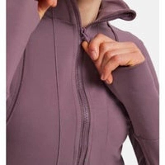 NEW LIT Detached Zip-up Workout Jacket - Mauve Small - Picture 4 of 10